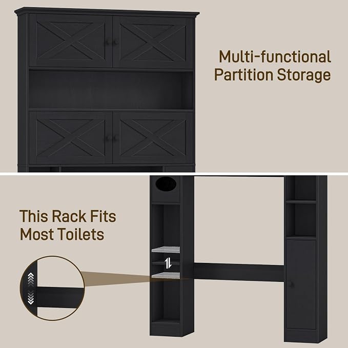 Over The Toilet Storage Cabinet - Image 6