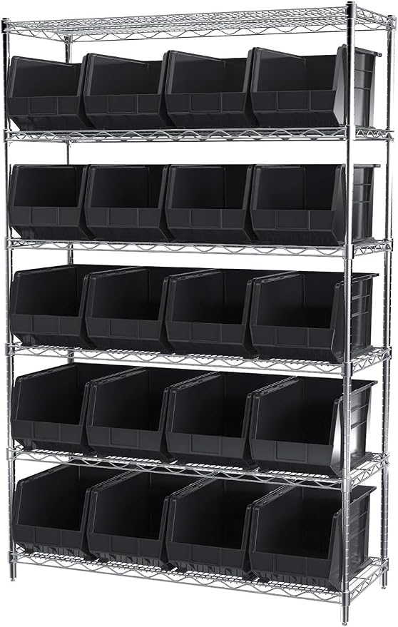 Akro-Mils 30260 AkroBins Plastic Storage Bins, Space-Saving Stackable Bins - Image 9