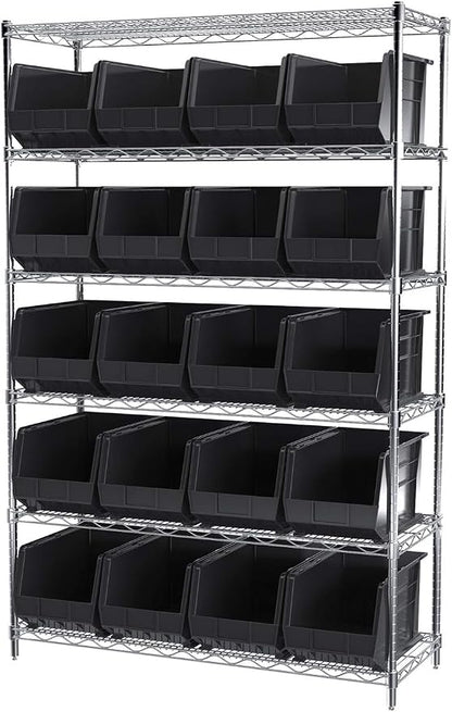 Akro-Mils 30260 AkroBins Plastic Storage Bins, Space-Saving Stackable Bins - Image 9