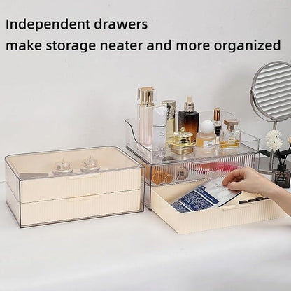Makeup Organizer Countertop Large Cosmetic Display Cases Cosmetic Organizer - Image 6