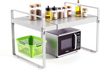 Expandable Cabinet Shelf Organizer 14-25 Inch Adjustable Length, Under Sink by Unknown