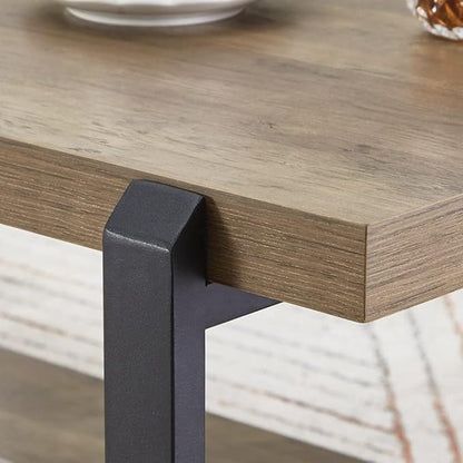 FOLUBAN Industrial Coffee Table - Image 4
