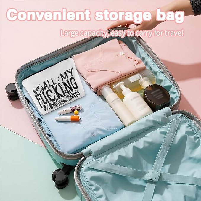 YangQian Funny Medicine Makeup Bag - Image 5