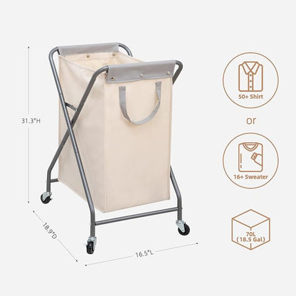 STORAGE MANIAC Collapsible Laundry Hamper - Image 2