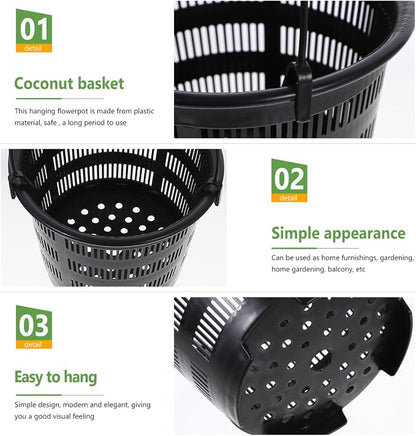 UPKOCH 5 Sets Orchid Pots with Holes, Breathable Mesh Net Pot - Image 8