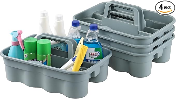 4-Pack Plastic Carry Caddy by CadineUS