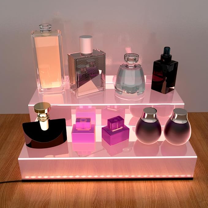 YMVV 12 Inch Acrylic Shelf for Perfume Organizer - Image 7