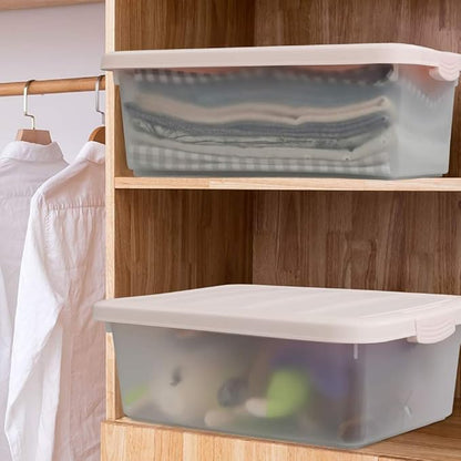 14 Quart Plastic Storage Boxes - Image 6