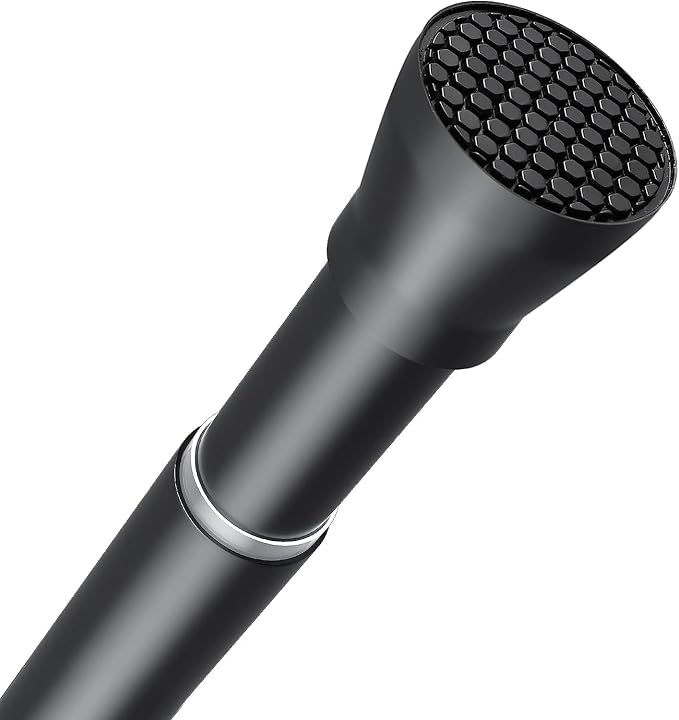 Tension Curtain Rod Black 1PCS Tension Rods by ZipGloTensionRod