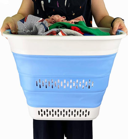SAMMART 40L Collapsible Plastic Laundry Basket - Image 6