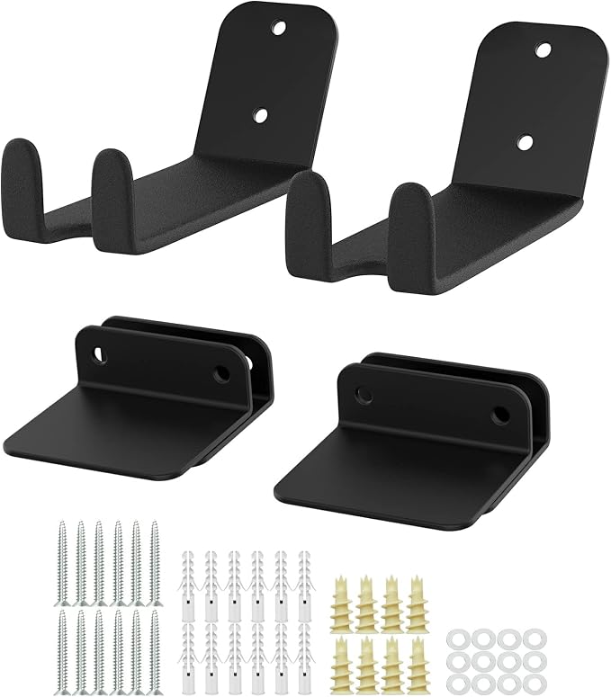 WALMANN 2 Pack Bike Pedal Hanger Wall Mount, Heavy Duty Horizontal Bike Rack - Image 9