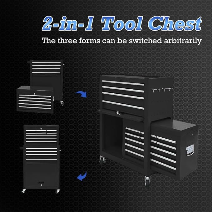 13-Drawer Rolling Tool Chest, Tool box - Image 6