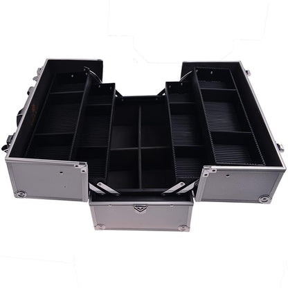 SHANY Essential Pro Makeup Train Case Cosmetic Box Portable Makeup Case - Image 4