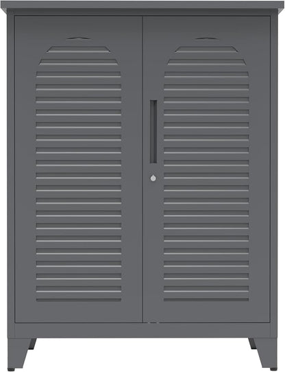 Wide Metal Tool Storage Cabinet - Image 8