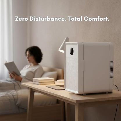 13L/22L Mini Fridge for Bedroom, Non-condensing Small Skincare Fridge, 110V/12V - Image 7