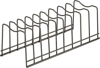 Pot Lid Organizer, Pot Lid Rack Holder, Rest Cutting Board, Pots & Pans - Image 2
