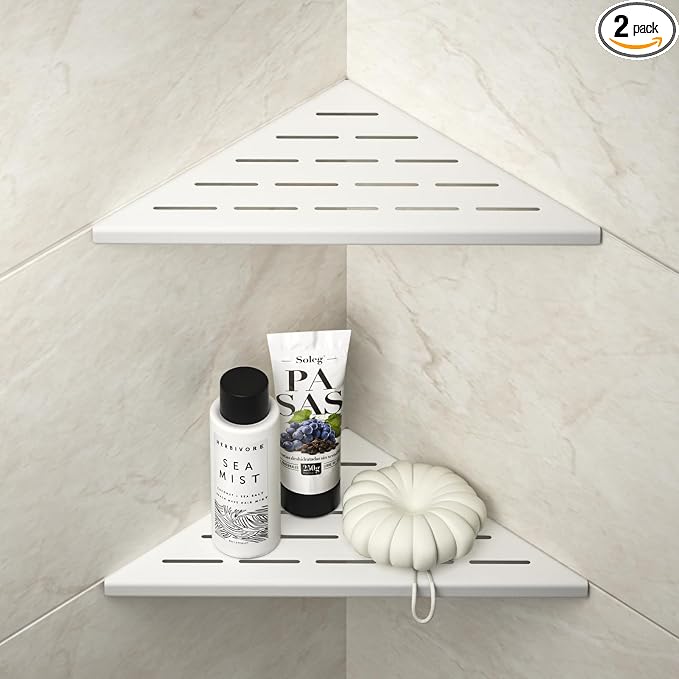 Corner Shower Shelf, 304 Stainless Steel by Bernkot
