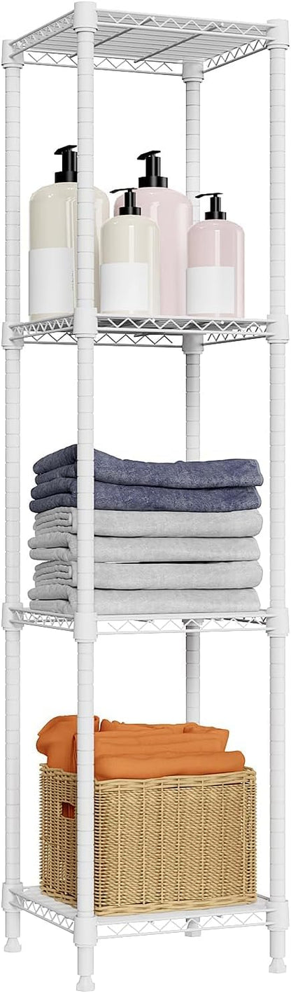 480 lbs Storage Shelves 4 Tier Shelving Units by MEIGAOPLASTICANDMETALHKCOLIMITED