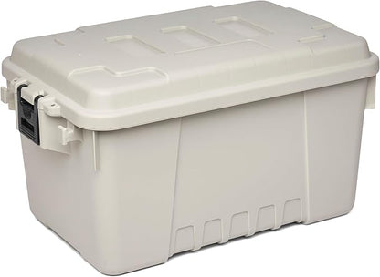 14 Gallon Sportsman's Storage Trunk, Lockable Weather Resistant Plastic Box by Unknown