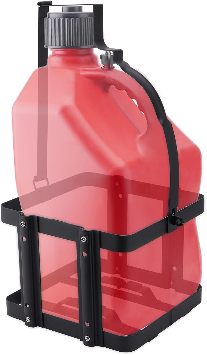 SPARKWHIZ Fuel Jug Container Holder Mount, Gas Can 5 Gallon Holder Rack by SPARKWHIZ