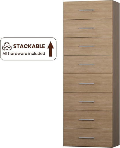 ROOMTEC 31.5" 4 Drawer Short Tower Closet Unit, Modular Closet System - Image 9