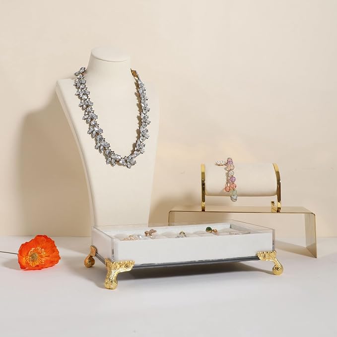 GemeShou Beige necklace storage organizer - Image 6