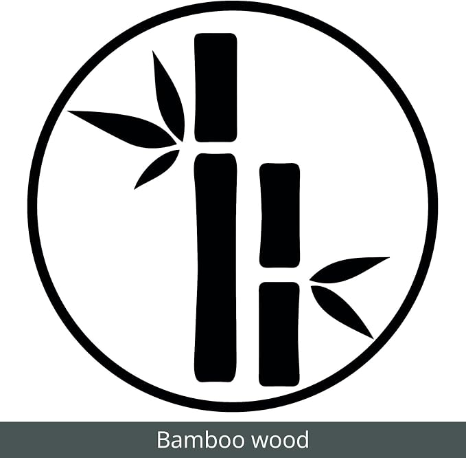 mDesign Bamboo Kitchen Storage Container Bin - Image 6