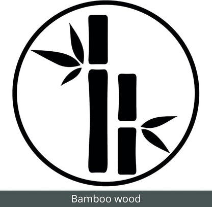 mDesign Bamboo Kitchen Storage Container Bin - Image 6