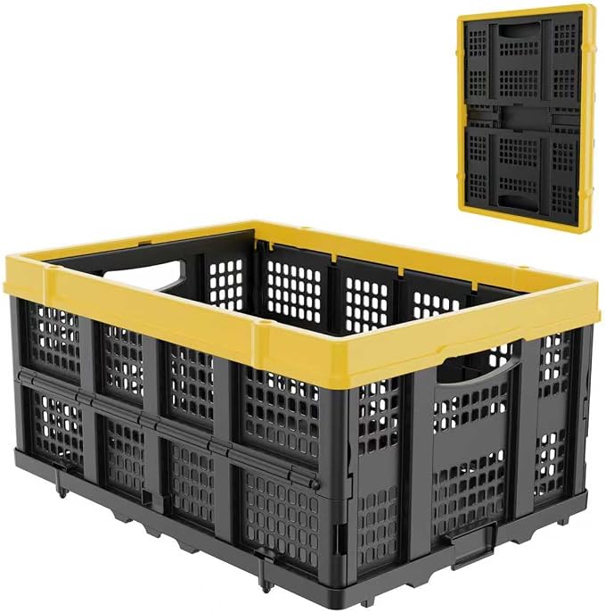 TOLRET 49L Collapsible Crate, Milk Crate by TOLRET