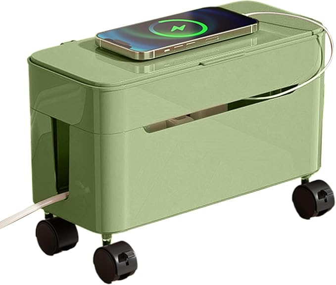 Cable Box Organizer | Wire Storage Container by Unknown