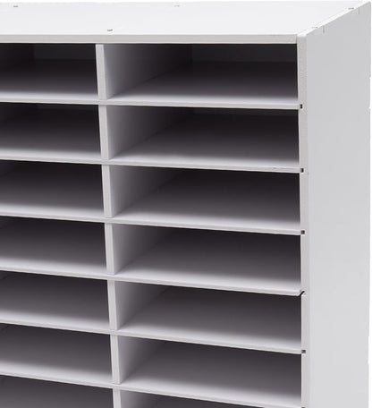 Mail Sorter Organizer, 24 Compartments Mailbox - Image 7