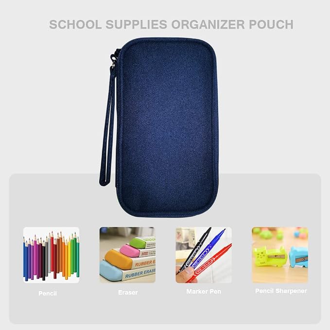Electronics Organizer Bag Pouch Cable Charger Case Travel Shockproof Cord - Image 6