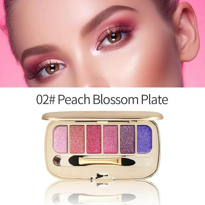 Glitter Eyeshadow Palette, Ultra-Shiny Sparkle Shimmer Eye Shadow - Image 2