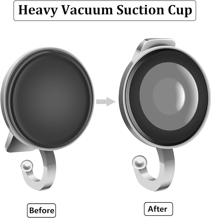 TESOT Suction Cup Shower Caddy, Shower Shelf Soap Dish - Image 5