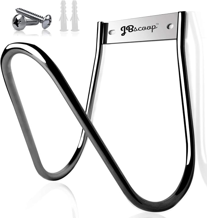 JBscoop Garden Hose Holder Stainless Steel Small Wall Mount Garden Hose Hook by JBscoop