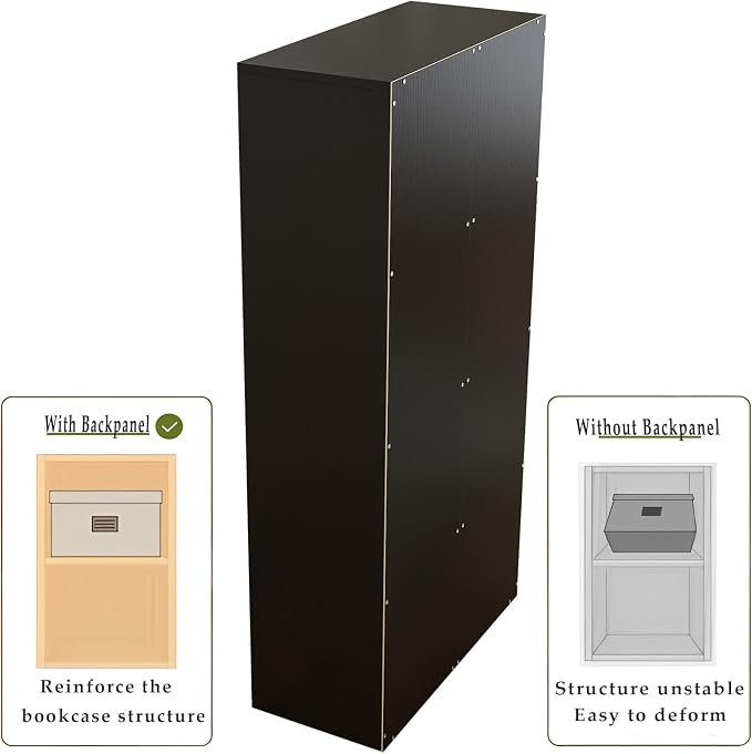 8-Cube Storage Shelf Bookcase - Image 6