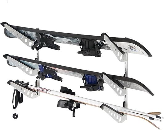 Snowboard Wall Racks, Adjustable Storage Rack by JUSTOOP