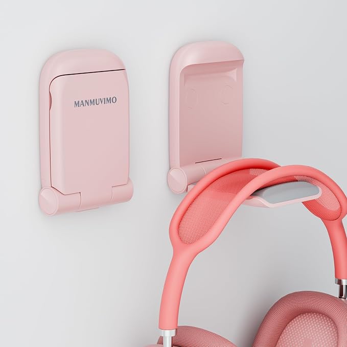 MAMUVIMO Headphone Stand, Headset Stand Foldable ＆ Sticky, Headphone Holder by MANMUVIMO