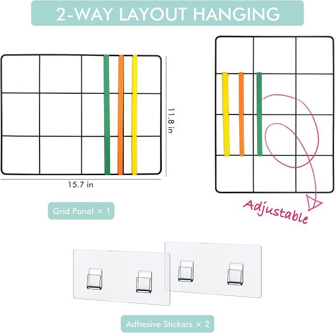 Adhesive Claw Clip Holder - Image 2