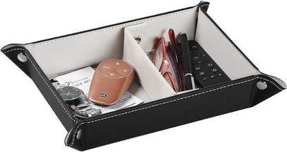 YAPISHI Key Dish Bowl for Men, Entryway Catchall Holder Bedside Table Valet by YAPISHI