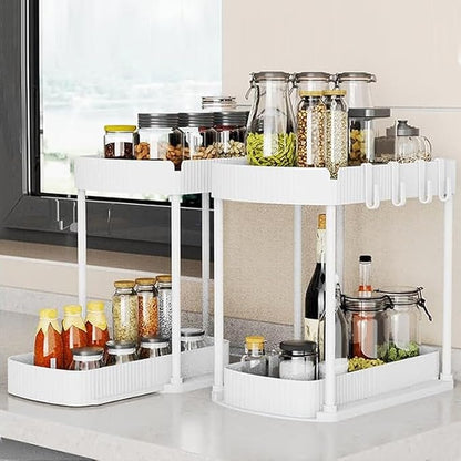 Multi-Purpose Pull-Out Storage Organizers, Under Sink & Cabinet Storage - Image 2