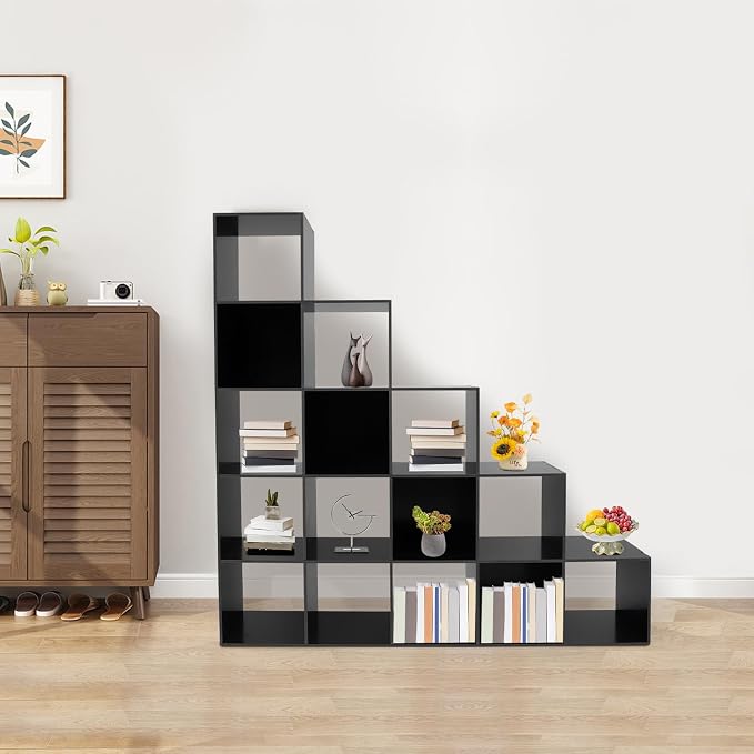 15 Cube Storage Organizer with 154 lbs Capacity, Bookcase - Image 5