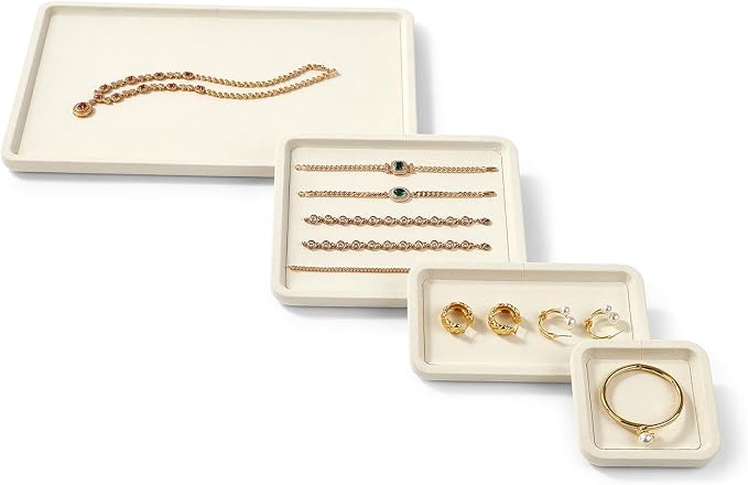 Microfiber Jewelry Display Flat Tray - Image 8