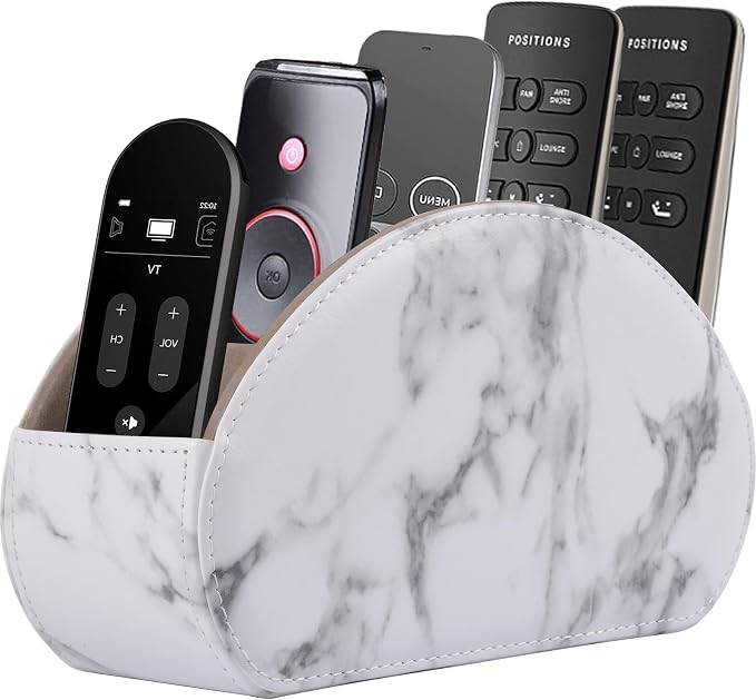Leather Remote Control Holder by RHCSZ