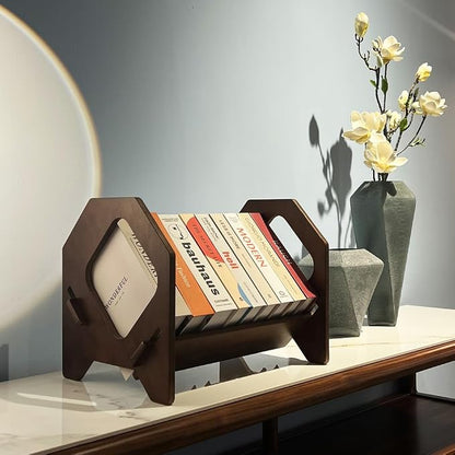 2 Pack Desktop Bookshelf, Stackable Book Organizer - Image 7