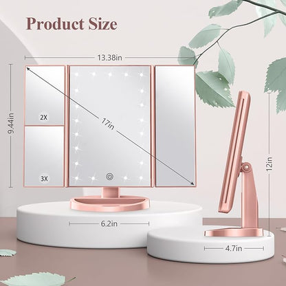 HUONUL Makeup Mirror Vanity - Image 6