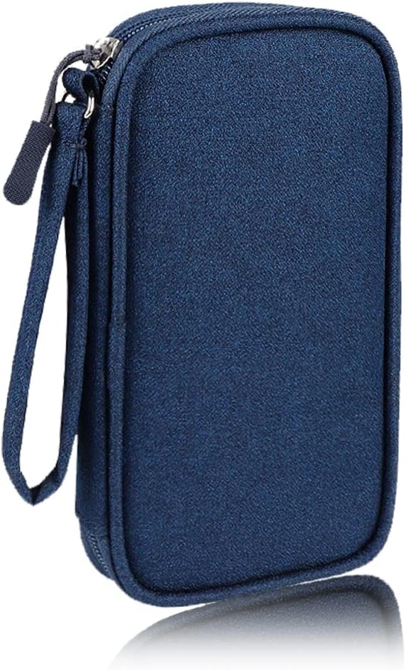 Electronics Organizer Bag Pouch Cable Charger Case Travel Shockproof Cord by DUMEALAGR