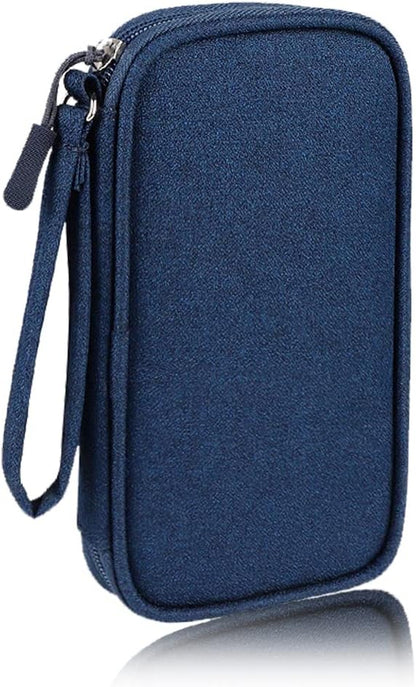 Electronics Organizer Bag Pouch Cable Charger Case Travel Shockproof Cord by DUMEALAGR
