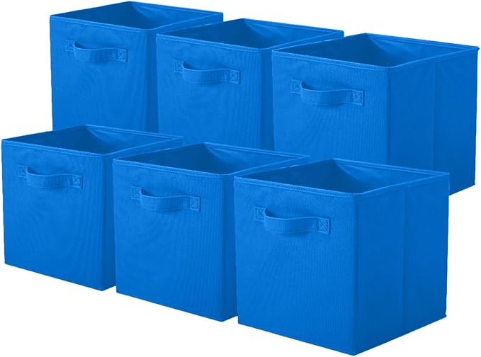 ShellKingdom Storage Bins, Foldable Fabric Storage Cubes And Cloth Storage by ShellKingdom