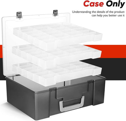 Toy Organizer.72 Compartments.Toy Storage Box Compatible - Image 6
